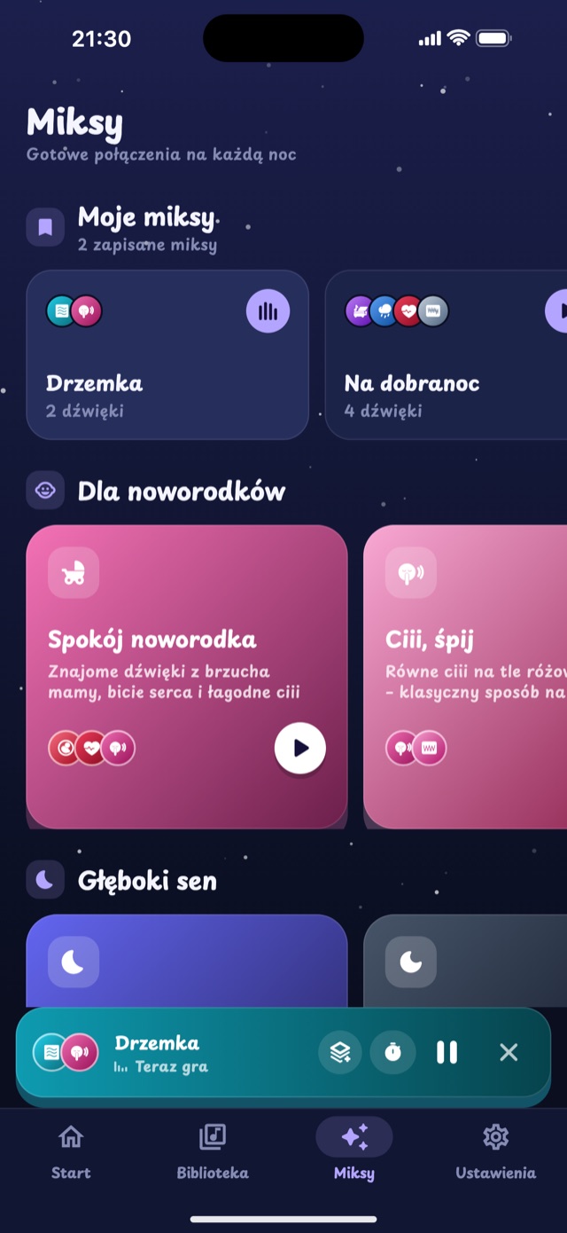 Gotowe miksy w Lullaby