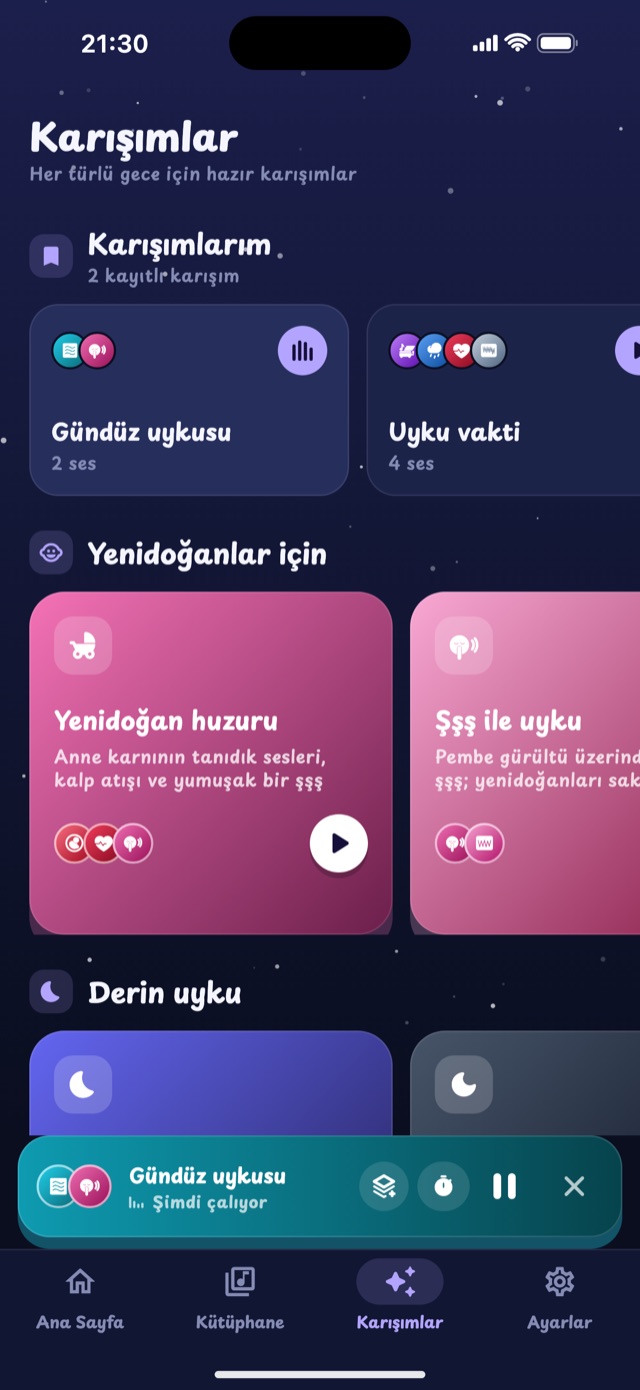Lullaby hazır karışımları